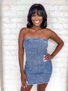 Priority Decisions Denim Dress