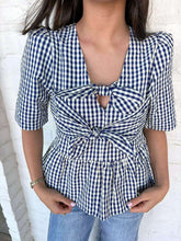 Load image into Gallery viewer, Prepare For The Goal Navy Top