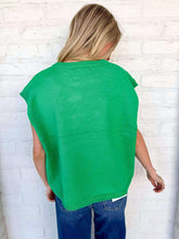 Load image into Gallery viewer, First To Know Kelly Green Sweater Vest