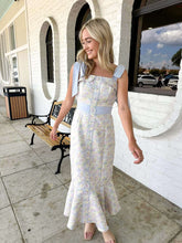 Load image into Gallery viewer, Light The Way Blue Midi Dress