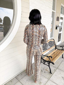 Normal Days From Now SEQUIN Brown Top