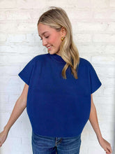 Load image into Gallery viewer, Here When Needed Light Navy Top