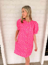 Load image into Gallery viewer, Elegant Gaze Hot Pink Dress