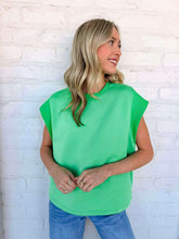 Load image into Gallery viewer, Want You Back Green Top