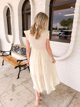 Load image into Gallery viewer, Leave It All Behind Champagne Dress