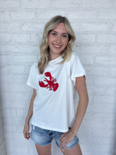 Load image into Gallery viewer, Catch The Best White Crawfish Tee