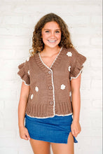 Load image into Gallery viewer, Falling Behind Brown Cardigan