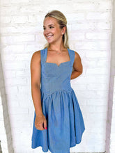 Load image into Gallery viewer, Search For More Light Denim Dress