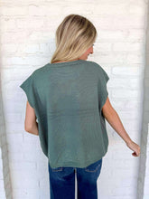 Load image into Gallery viewer, First To Know Ash Jade Sweater Vest