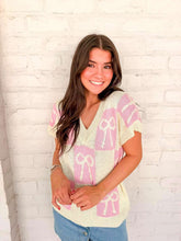 Load image into Gallery viewer, Much Needed Pink Bow Top