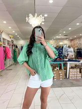 Load image into Gallery viewer, Call Me Later Mint Top