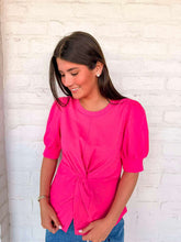Load image into Gallery viewer, Stay Tuned Pink Top