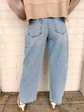 Load image into Gallery viewer, Good Luck High Rise Barrel Denim Jean
