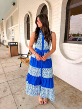 Load image into Gallery viewer, Lovely Spring Day Blue Dress