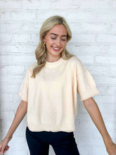 Load image into Gallery viewer, Basic Work Light Beige Top