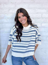 Load image into Gallery viewer, Hold Onto Me Blue Top