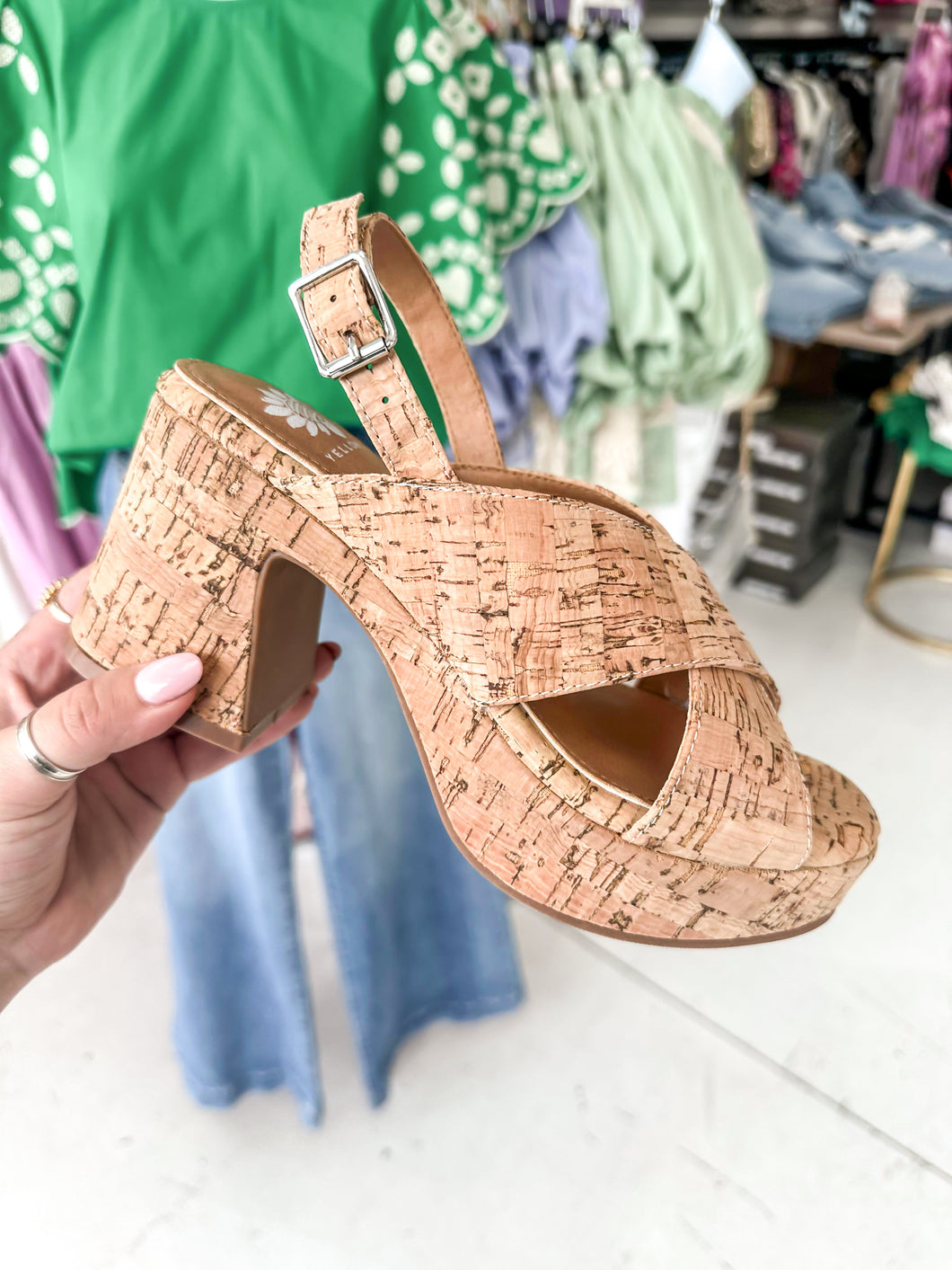 Hania Cork Wedge