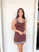 Load image into Gallery viewer, Stay Active Brown Dress
