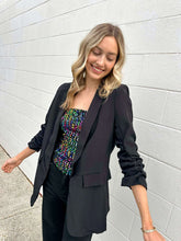 Load image into Gallery viewer, Set Ablaze Black Blazer