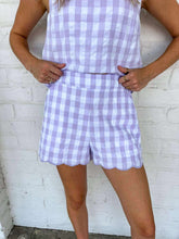 Load image into Gallery viewer, Gingham Gameday Purple Set