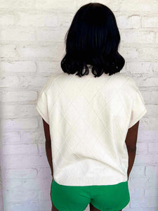 Long Time Ago Cream Top
