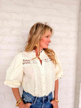 Load image into Gallery viewer, Call Me Later Cream Top