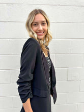 Load image into Gallery viewer, Set Ablaze Black Blazer