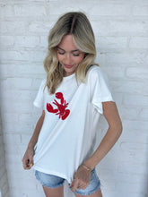 Load image into Gallery viewer, Catch The Best White Crawfish Tee