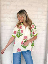 Load image into Gallery viewer, Bold Life Floral Pink Top