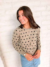 Load image into Gallery viewer, Poker Face Taupe Sweater