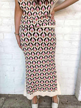 Load image into Gallery viewer, THML Abstract Wonder Cream Skirt