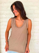 Load image into Gallery viewer, Coffee Run Ash Mocha Tank