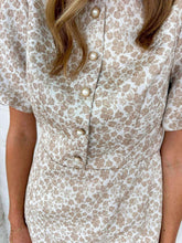Load image into Gallery viewer, Save The Moment White Jacquard Dress