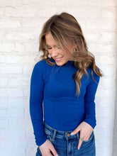 Load image into Gallery viewer, Stole The Show Light Navy Bodysuit