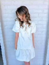 Load image into Gallery viewer, Classy Viewings Ivory Twill Dress