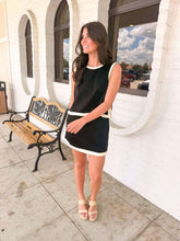 Load image into Gallery viewer, Little Bit Of Love Black Skort Set