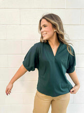 Load image into Gallery viewer, Right From The Start Green Top