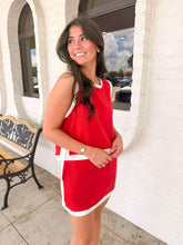 Load image into Gallery viewer, Little Bit Of Love Red Skort Set