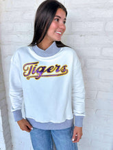 Load image into Gallery viewer, Tigers Mock Neck Sweatshirt