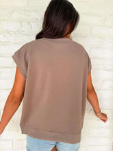 Load image into Gallery viewer, In A Daydream Cocoa Scuba Top
