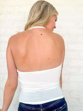 Load image into Gallery viewer, The Everything White Halter Top