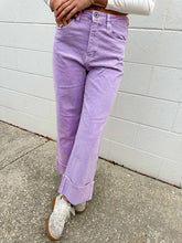 Load image into Gallery viewer, Reality Sets In Purple Denim Jean