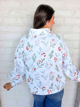 Load image into Gallery viewer, Queen Of Sparkles Holly Jolly Print Mock Neck