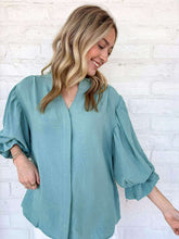 Load image into Gallery viewer, Anything And Everything Emerald Top