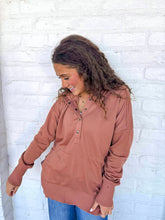 Load image into Gallery viewer, Basic Love Mocha Hoodie