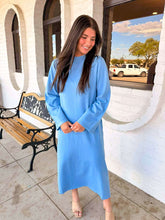 Load image into Gallery viewer, Out Of The Ordinary Blue Dress