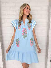 Load image into Gallery viewer, Please Excuse The Mess Sky Dress