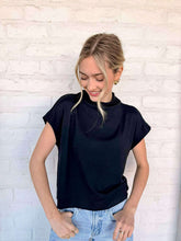 Load image into Gallery viewer, Hear Me Out Black Top