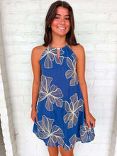 Load image into Gallery viewer, Have A Good Time Blue Dress