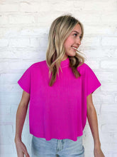 Load image into Gallery viewer, Here When Needed Bright Mauve Top